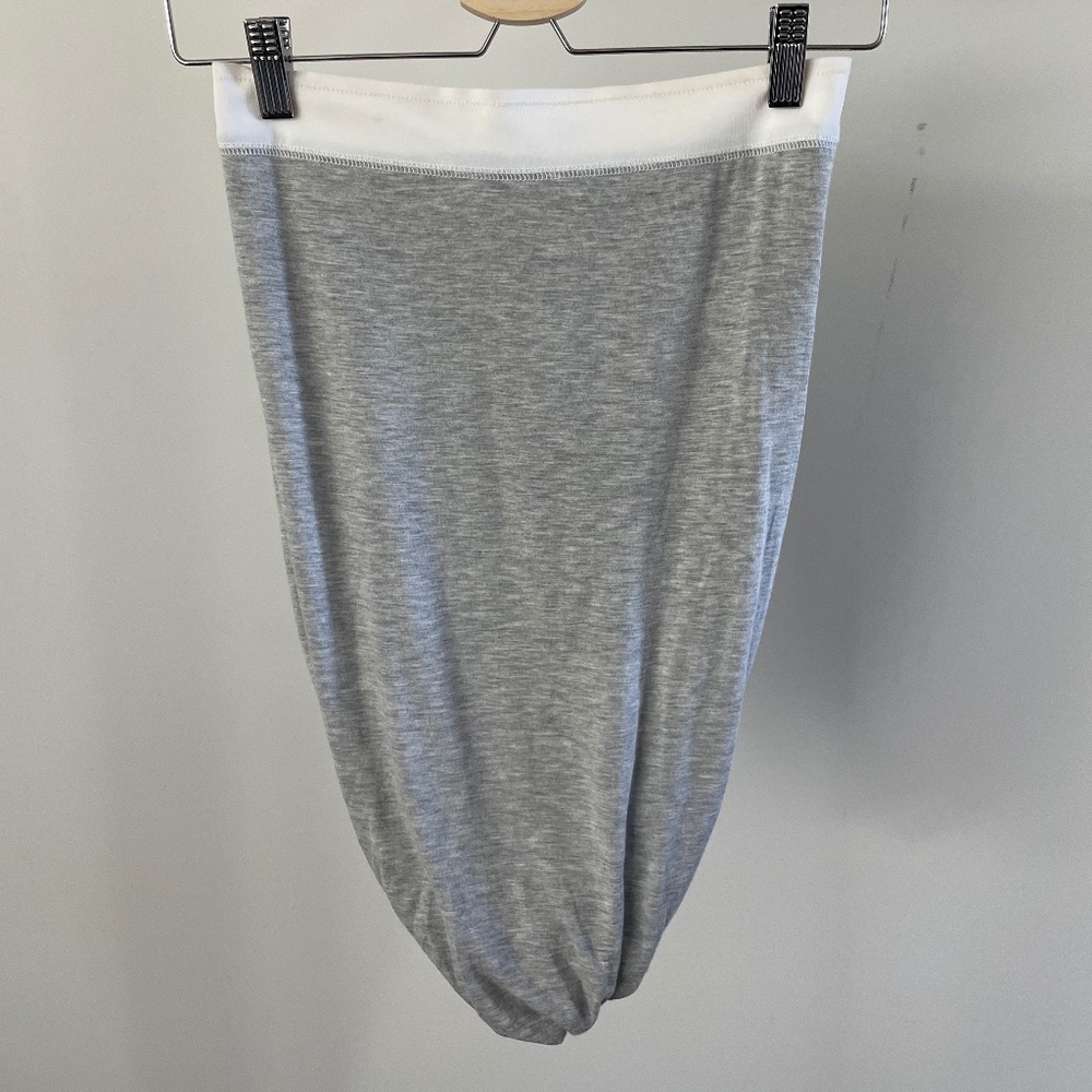 Wilfred Grey Mini Skirt